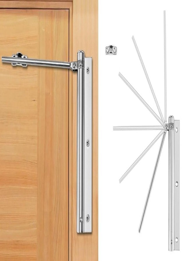 Drofail Door Closers,Spring Door Closer,Adjustable Spring Door Closer Automatic Gate Closer Stainless Steel for Residential and Commercial, Home, Office, Hotel Door - Image 1